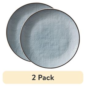 (2 pack) Denim Murphy Stoneware Dinner Plate